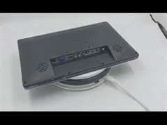 غلاف بلاستيكي أسود جهاز مراقبة لمسة صناعية مقاوم 15.6 بوصة مضاد للماء مضاد للغبار