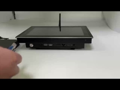 الإطار المفتوح 10.1 بوصة شاشة لمس صناعية شاشة مراقبة الجدار مثبتة كل في جهاز كمبيوتر واحد