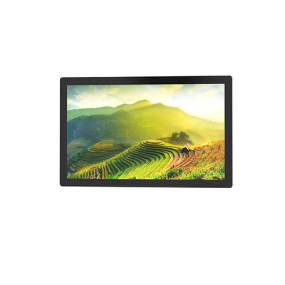 شاشة LCD أندرويد الإعلانية في الهواء الطلق 21.5 بوصة لمسة جميع في شاشة واحدة لأجهزة الطرفية المدمجة