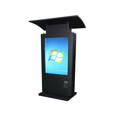 بيع ساخن عالي الجودة الأرضية الوقوف 65 بوصة مقاومة للماء لوحة LCD كيوسك IP65 الإعلانات الخارجية شاشات العرض الرقمية