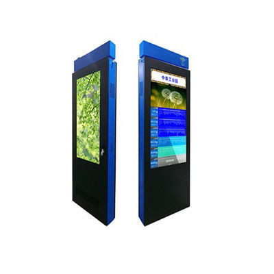 55 بوصة أرضية قائمة 4K الإعلانات الرقمية طوطم لاعب الوسائط شاشة LCD الخارجية IP65 إشارات رقمية شاشة لمس