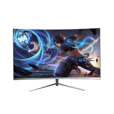 شاشات ألعاب منحنية 27 بوصة كاملة عالية الوضوح شاشة سطح LED شاشة 2K 165Hz