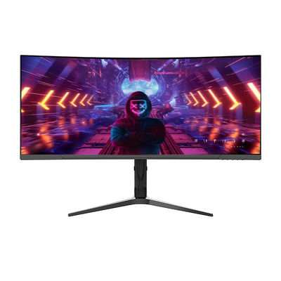 شاشة كمبيوتر ألعاب شاشة منحنية شاشات 34 بوصة Ips شاشة LCD 180Hz